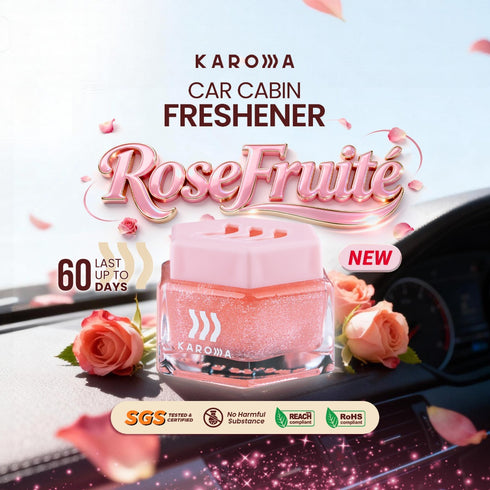 Karoma Premium Car Perfume Gel & Air Freshener | Pewangi Kereta | Long-Lasting Up To 60 Days
