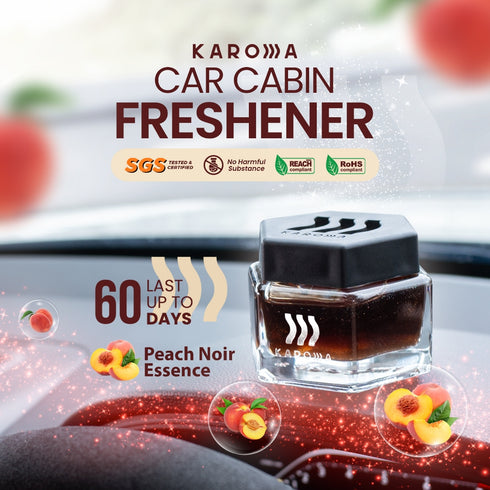 Karoma Premium Car Perfume Gel & Air Freshener | Pewangi Kereta | Long-Lasting Up To 60 Days