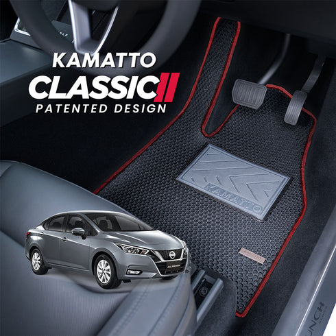 Kamatto Classic Nissan Almera Turbo N18 (2020-Present) Car Floor Mat and Carpet
