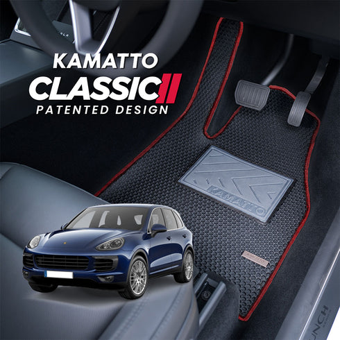 Kamatto Classic Porsche Cayenne 92A (2011-2018) Car Floor Mat and Carpet