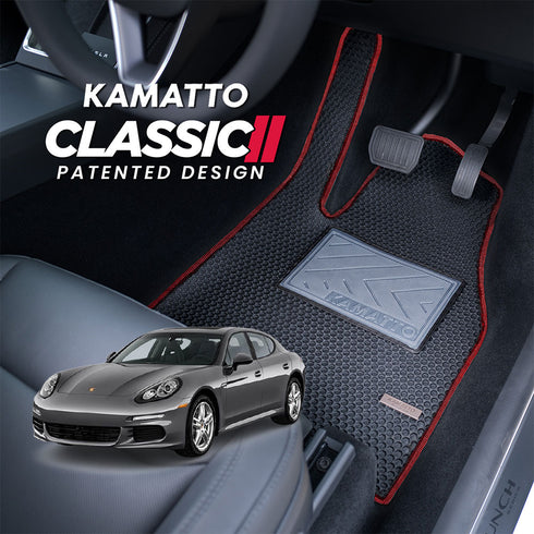 Kamatto Classic Porsche Panamera (2010-2016) Car Floor Mat and Carpet