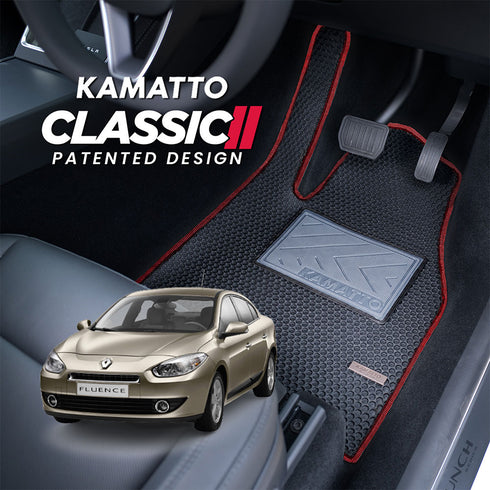 Kamatto Classic Renault Fluence (2009-2020) Car Floor Mat and Carpet