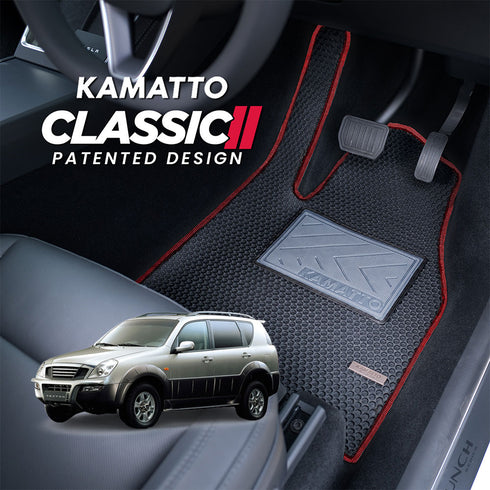 Kamatto Classic Ssangyong Rexton (2001-2012) Car Floor Mat and Carpet