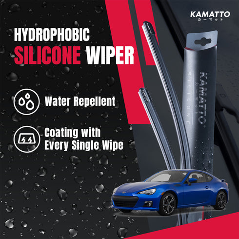 Kamatto Wiper Subaru BRZ (2012-2020) Hydrophobic Silicone Water Repelling Coating