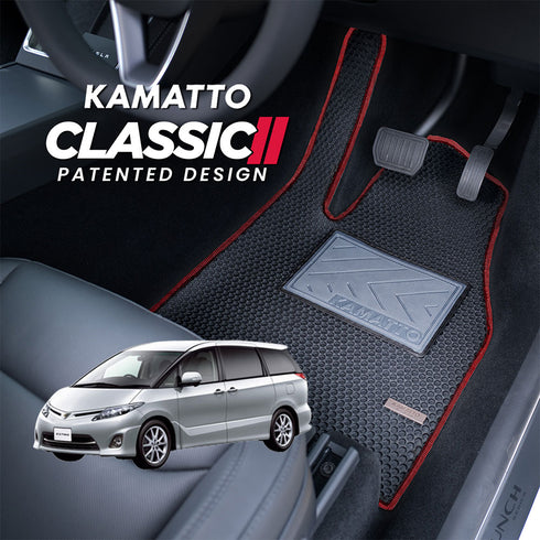 Kamatto Classic Toyota Estima Aeras ACR50 7-Seater / 8-Seater (2006-Present) Car Floor Mat and Carpet