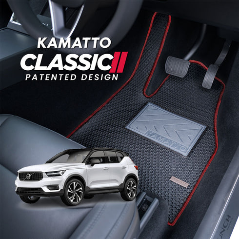 Kamatto Classic Volvo XC40 T5 (2019-Present) Recharge Car Floor Mat and Carpet
